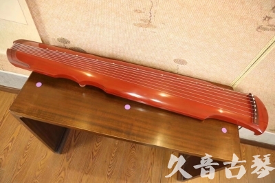丽江市●久音古琴  ●典藏系列  20230608[红洒金伏羲]